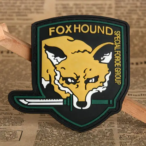 Foxhound PVC Patches 