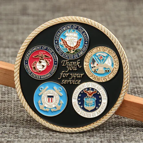 General Dynamics Custom Challenge Coins
