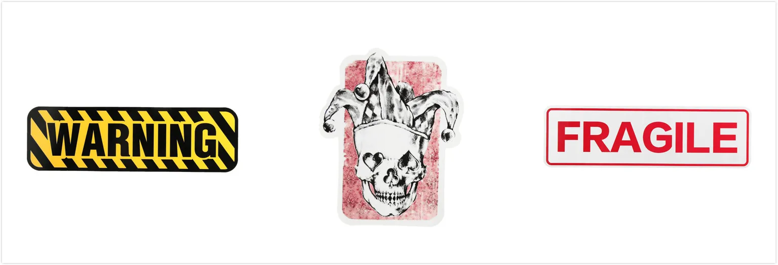 Rounded Corner Stickers