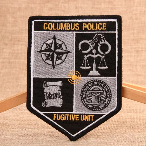 Columbus Police Military Velcro Patches