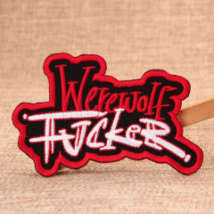 Werewolf Fucker Personalized Patches