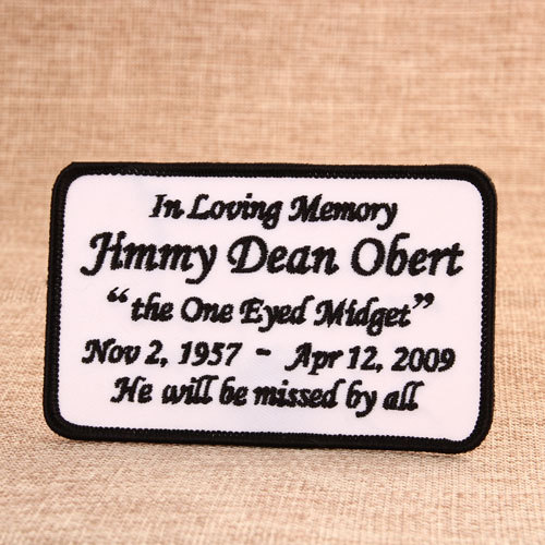 Jimmy Dean Obert Custom Patches Online