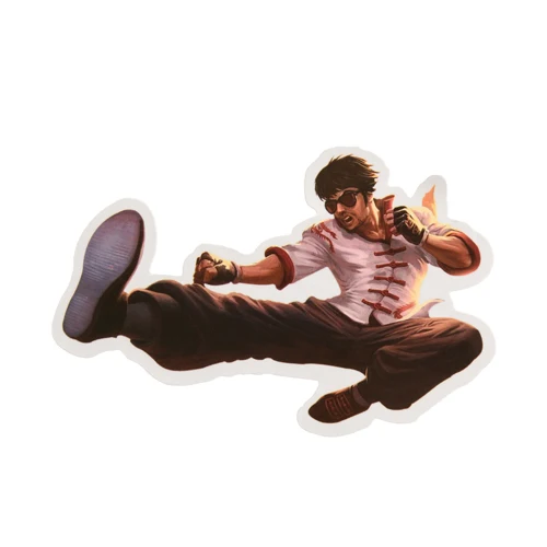 Kung Fu Custom Stickers