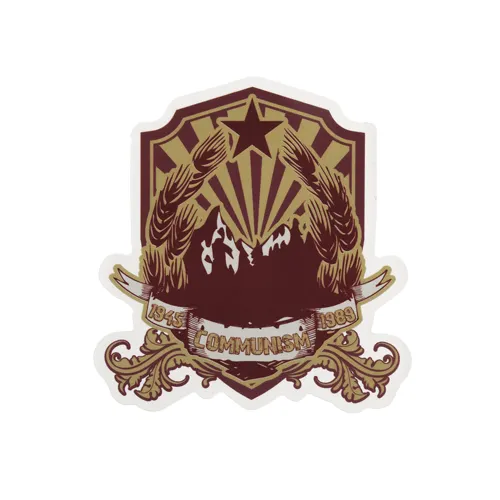 Communist Shield Custom Stickers