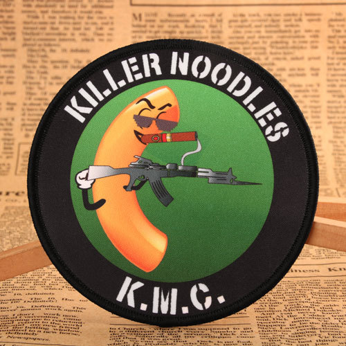 Killer Noodles Custom Made Patches