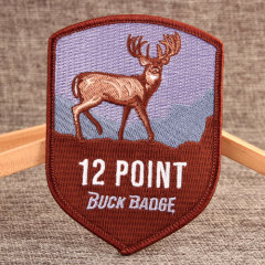 Twelve Point Buck Buy Custom Patches