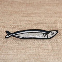 Salted Fish Custom Iron On Patches