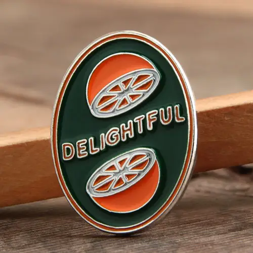 Custom Delightful Enamel Pins