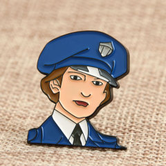 Custom Policman Enamel Pins