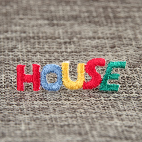 House Custom Embroidered Patches