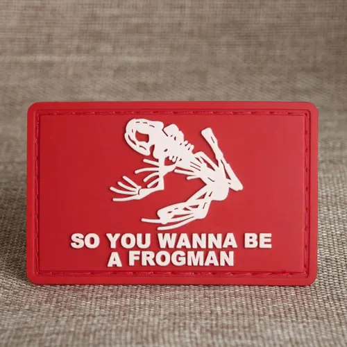 Frogman PVC Patches