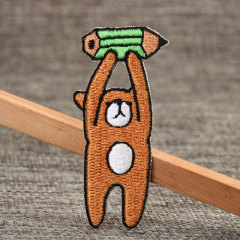 Pencil Bear Small Order Custom Patches 