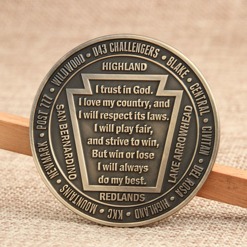 California 43 Challenge Coins