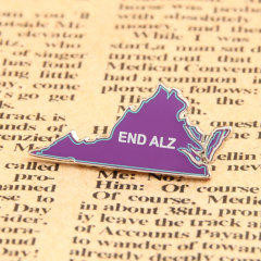 End Alz Custom Lapel Pins