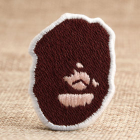 Orangutan Custom Embroidered Patches No Minimum
