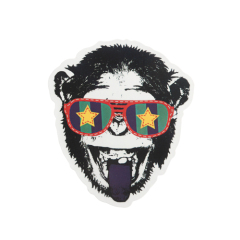  Fashionable Chimp Custom Stickers