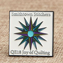 Custom Smithtown Stitchers Pins