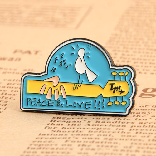 Custom Peace Love Pins