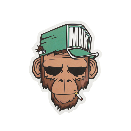 MNK Monkey Custom Stickers