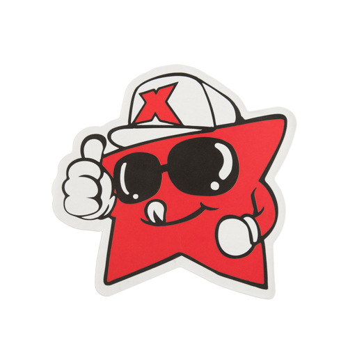 Red Star Custom Stickers