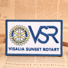 Visalia Cheap Custom Embroidered Patches