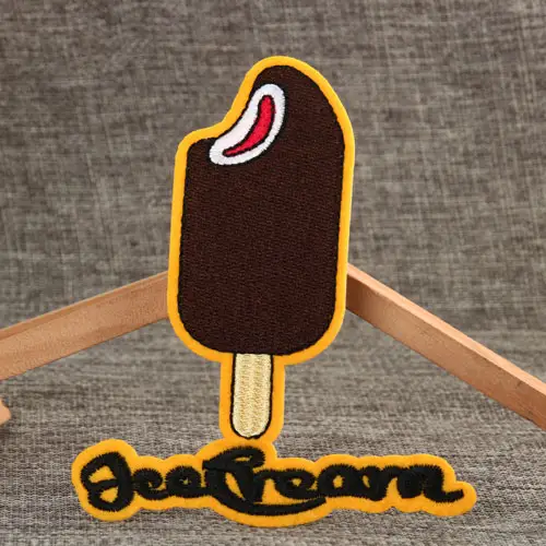 Chocolate Ice Cream Custom Patches