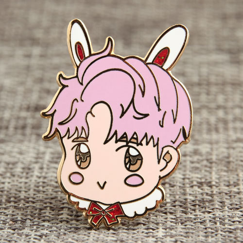 Bunny Boy Custom Enamel Pins