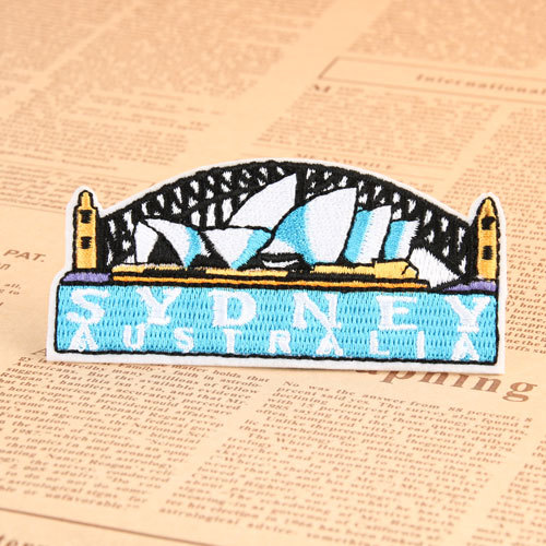 Sydney Australia Embroidered Patches