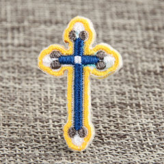 Crucifix Cheap Custom Patches