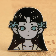 Ice Girl Custom Lapel Pins