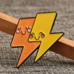 Two-Color Lightning Pins