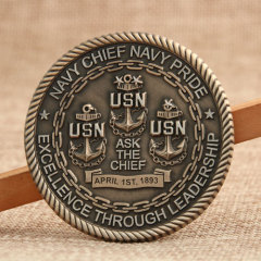 CORISQ Navy Challenge Coins