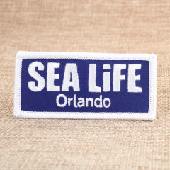 Sea Life Orlando Embroidered Patches