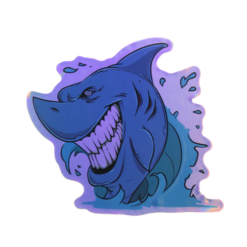 Shark Laser Stickers