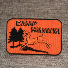 Camp Huawni Embroidered Patches