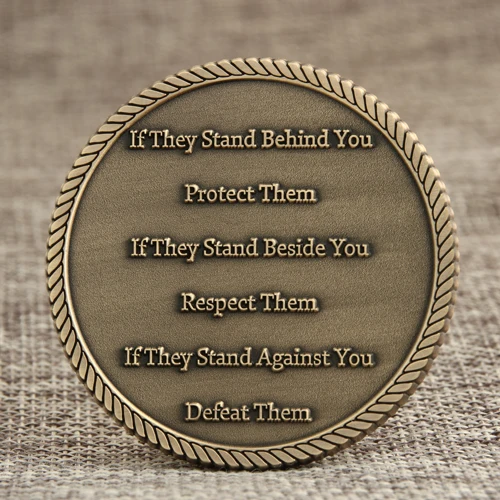 Knight Custom Made Challenge Coins