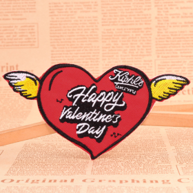 Happy Valentines Day Order Embroidered Patches