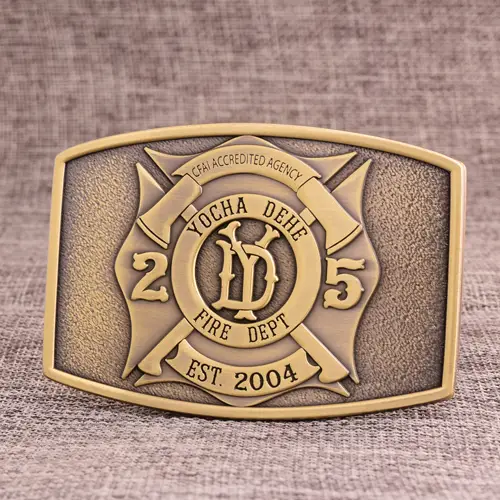  YD Firefighter Belt Buckles