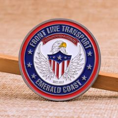 Front Line Transport Quality Challenge Coins