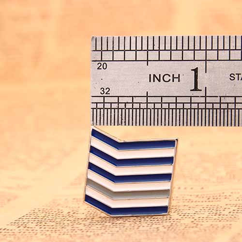Sailor's Striped Lapel Pins