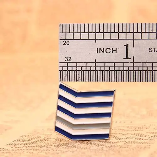 Sailor's Striped Lapel Pins Sailor's Striped Lapel Pins