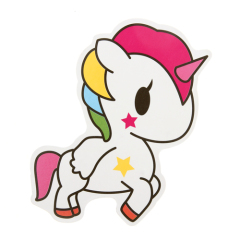 White Unicorn Custom Stickers