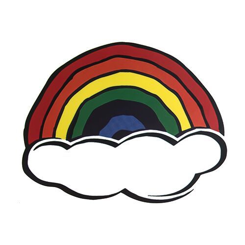Rainbow Die Cut Stickers