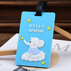 Hello Spring Custom PVC Luggage Tag 