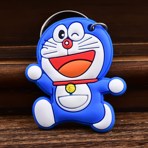 3D Doraemon PVC Keychain 