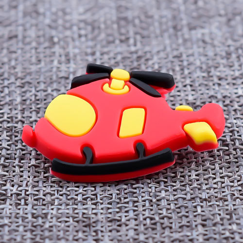 Helicopter PVC Lapel Pins