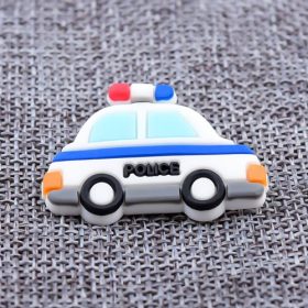 Custom 3D Police Car PVC Lapel Pins 