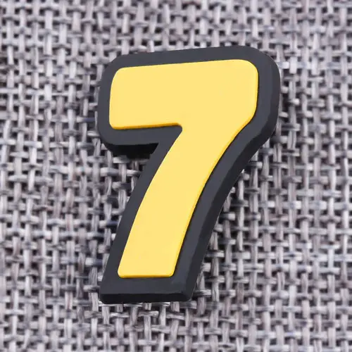 Custom Seven PVC Lapel Pins 
