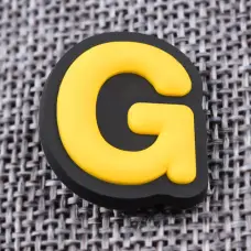 Custom 3D G PVC Lapel Pins 