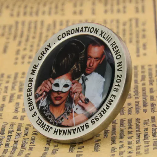 50 Shades of Grey Custom Challenge Coins